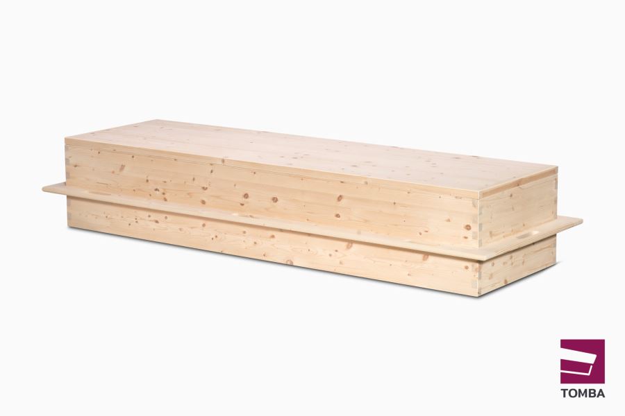 Vuren houten grafkist