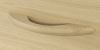 Houten booggreep grafkist