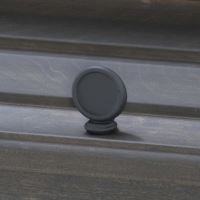 Zwarte sluitschroef grafkist