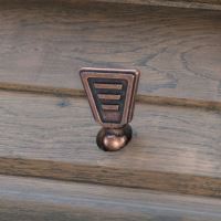 Oud koperen Napoleon schroef grafkist